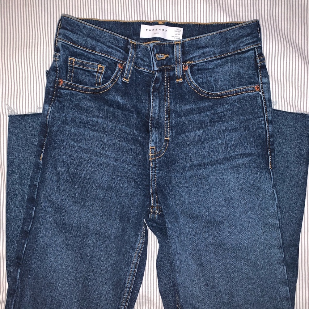 CROPPED TOPSHOP JEANS